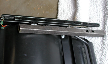 seat rack and square tube