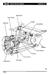 rear suspension line drawing