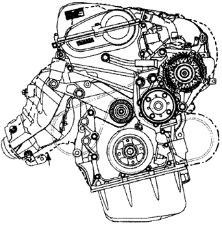 outline of Toyota engine