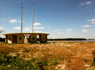 start of Lewis and Clark trail, marker