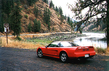 NSX by the creek side