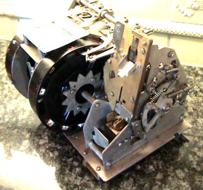 side view of mechanism