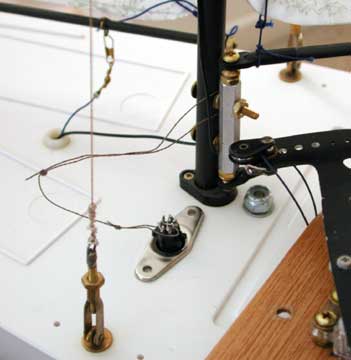 view of mast area on boat